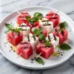 Grilled Watermelon Feta Skewers - featured image