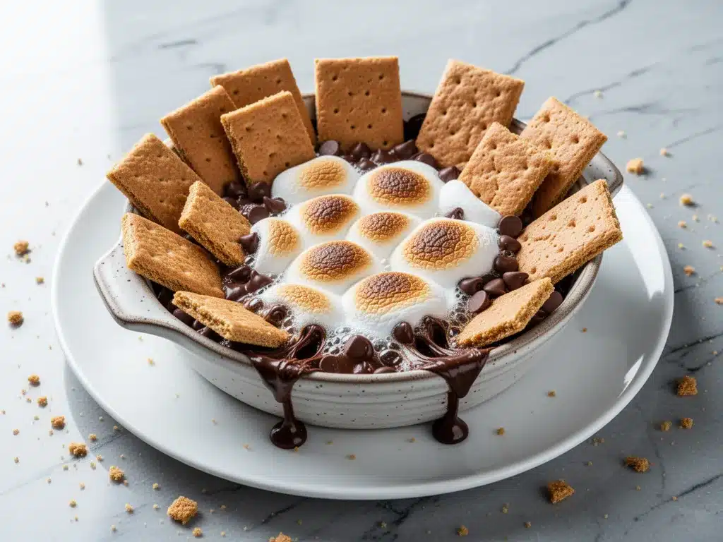 Labor Day Smores Dip: 5-Step Easy Holiday Recipe 4 Labor Day Smores Dip preparation steps