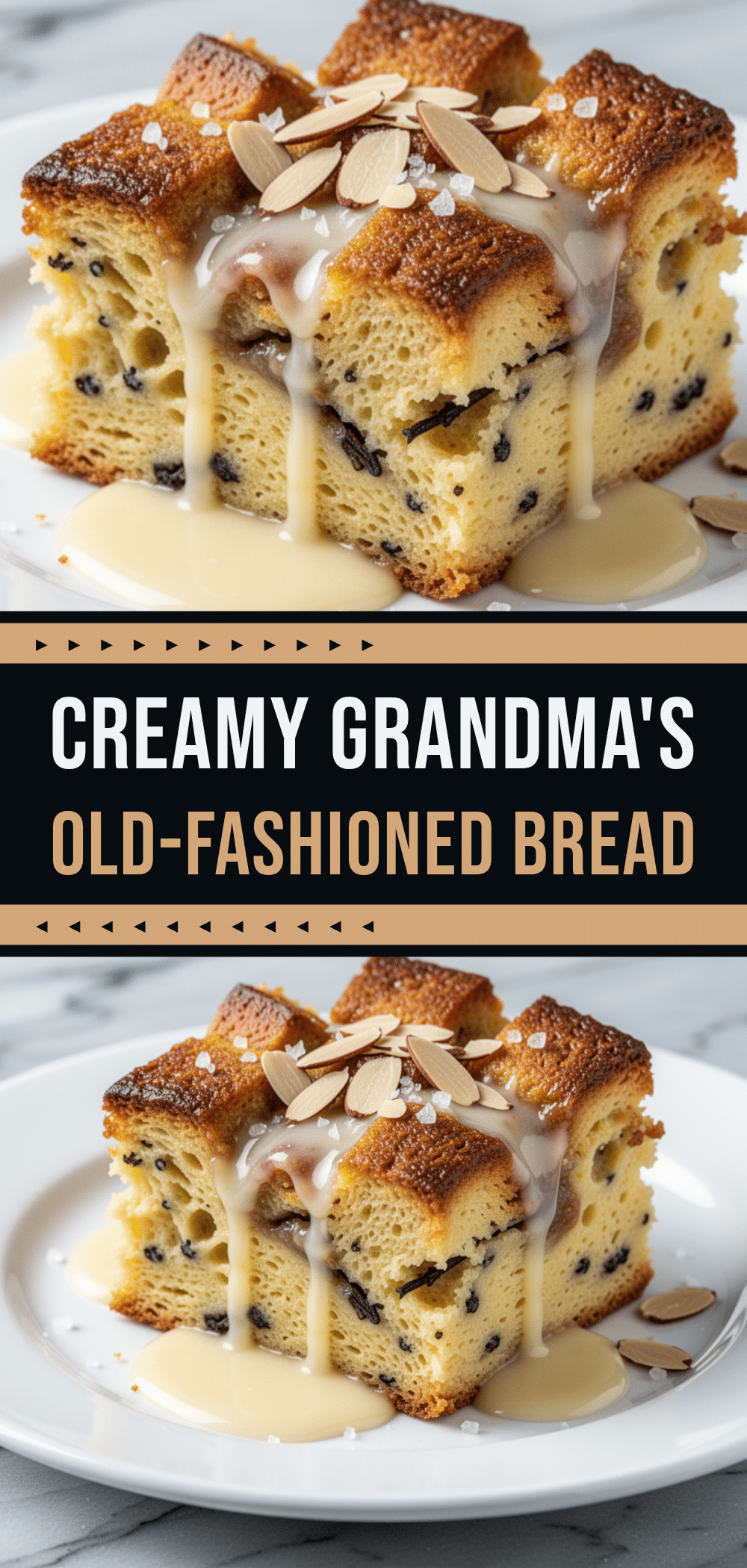 Grandmas Bread Pudding: Best Old-Fashioned Dessert 5 old-fashioned bread pudding with vanilla sauce recipe