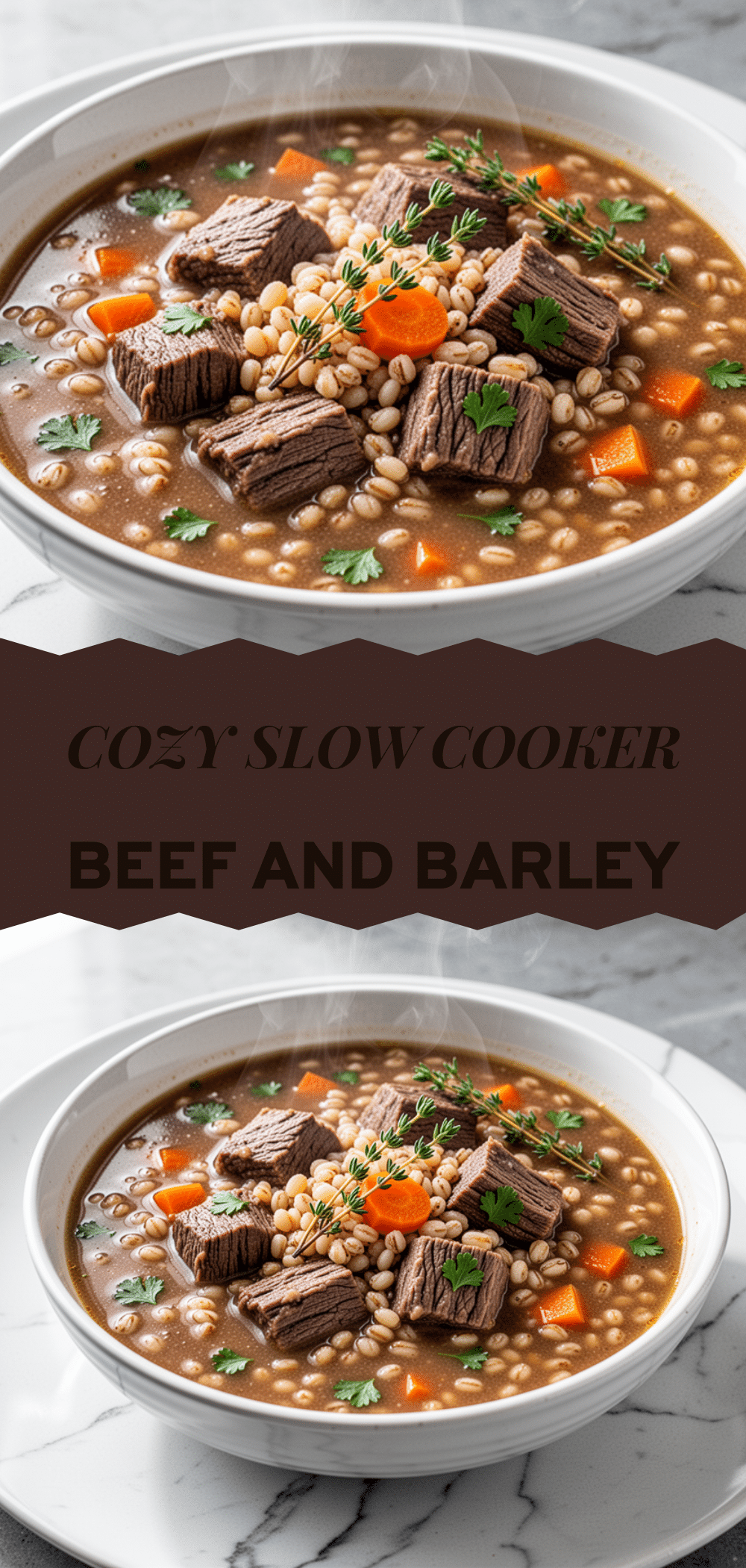 Slow Cooker Beef and Barley Stew: 5-Ingredient Easy Dinner 5 slow cooker beef and barley stew recipe