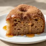 apple cider donut cake - featured image