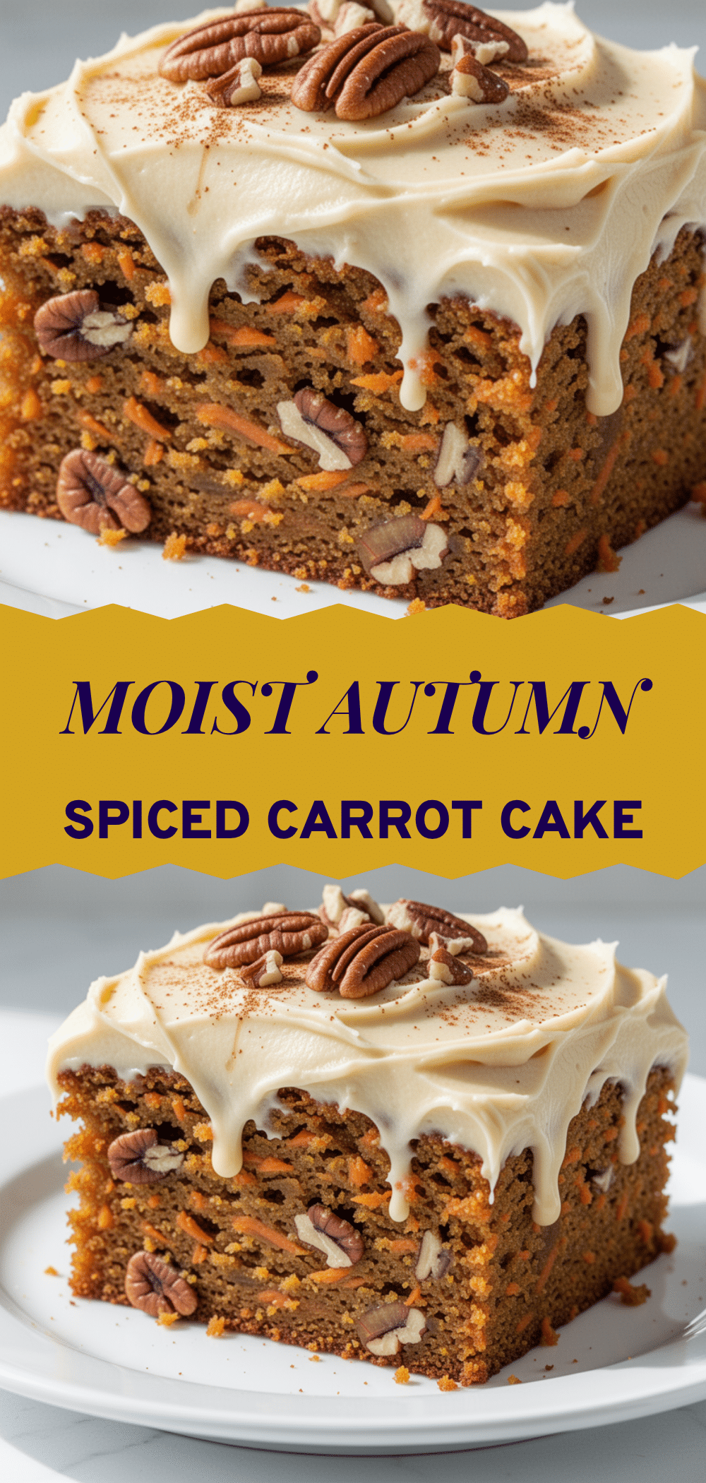 Autumn Spiced Carrot Cake: 5 Easy Fall Dessert Ideas 5 autumn spiced carrot cake recipe