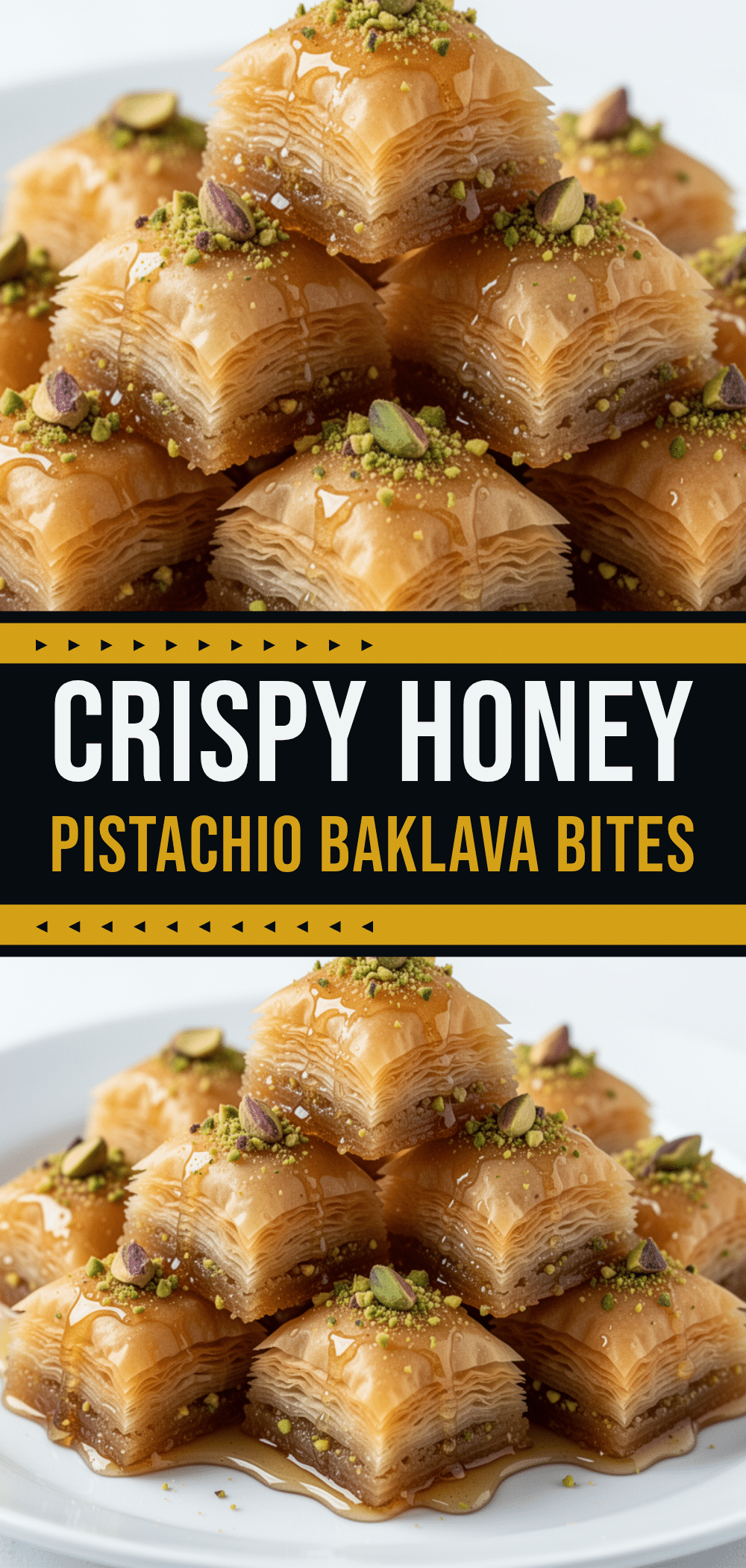 Baklava Bites: Best Easy Phyllo Honey Pistachio Recipe 5 baklava bites recipe