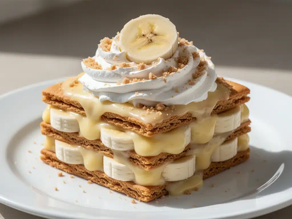 Home 2 banana pudding icebox cake - featured image