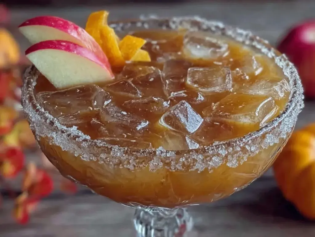 Batch-Made Fall Apple Cider Margaritas - featured image