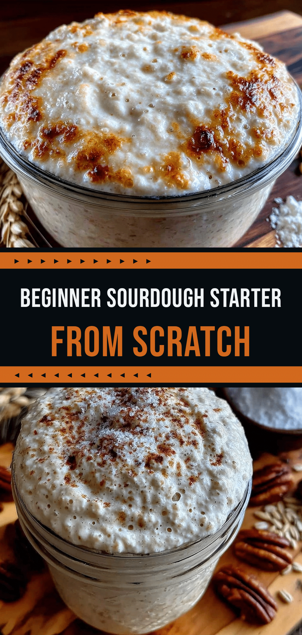 Beginner Friendly Sourdough Starter from Scratch: 3 Steps 5 Beginner Friendly Sourdough Starter from Scratch recipe