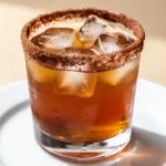 bourbon apple cider cocktail - featured image