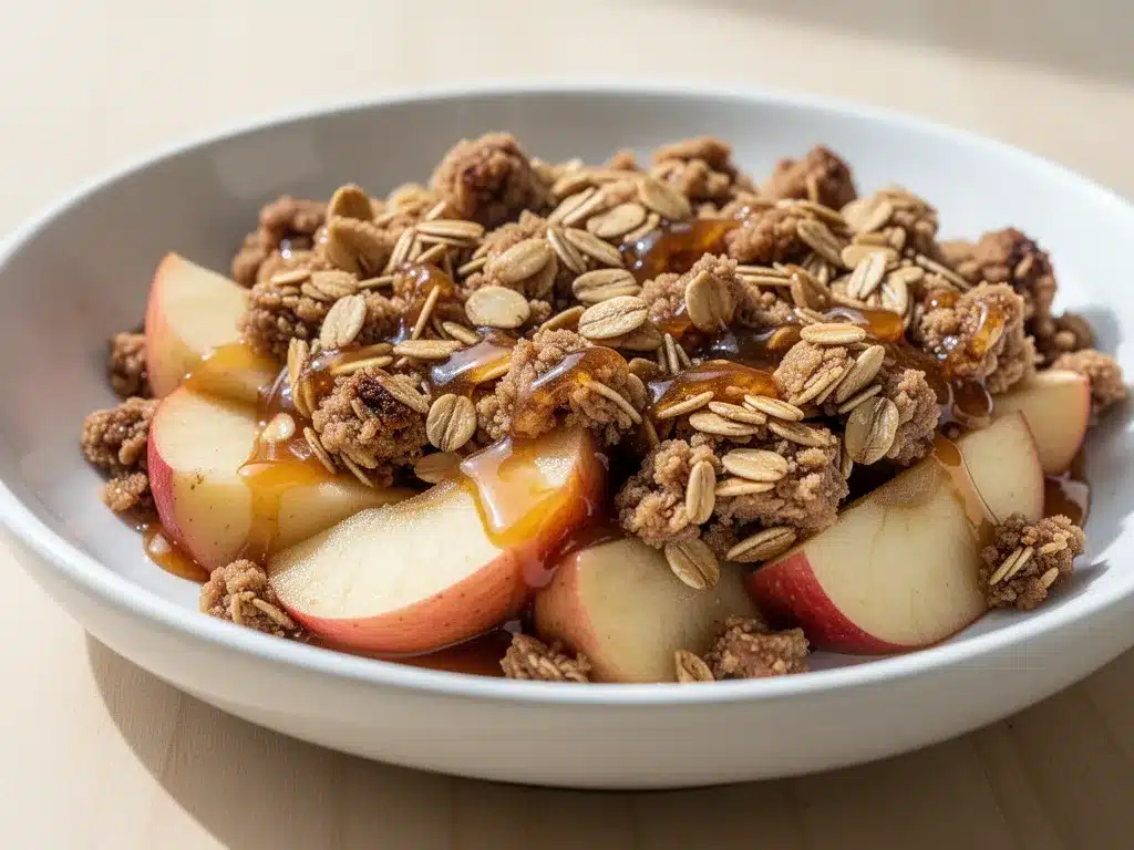 Caramel Apple Crisp: Easy 30-Minute Fall Dessert 4 Caramel Apple Crisp preparation steps
