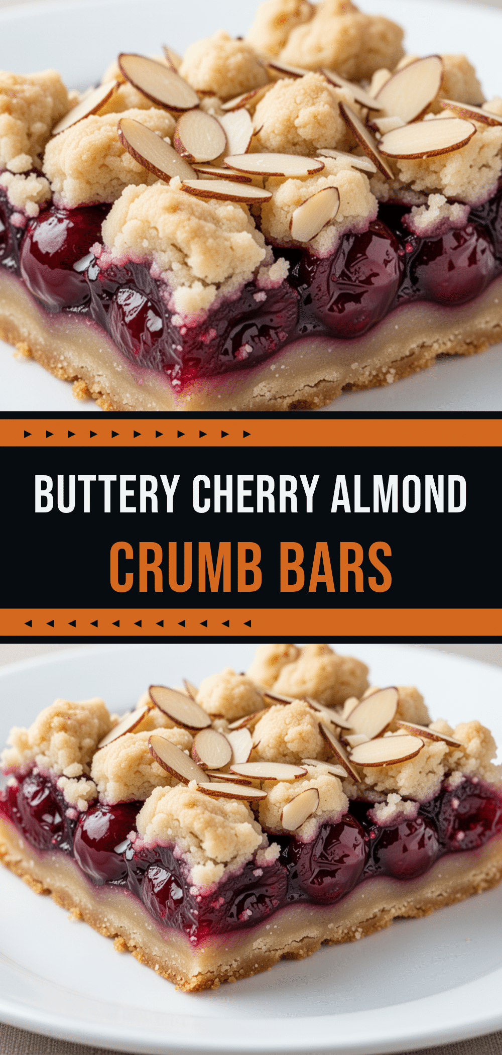 Cherry Almond Crumb Bars: Easy Dessert Bars 5 Cherry Almond Crumb Bars recipe