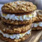 Chewy Brown Sugar Oatmeal Cream Pies - featured image