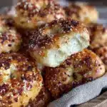 chewy everything bagel with crisp crust - featured image