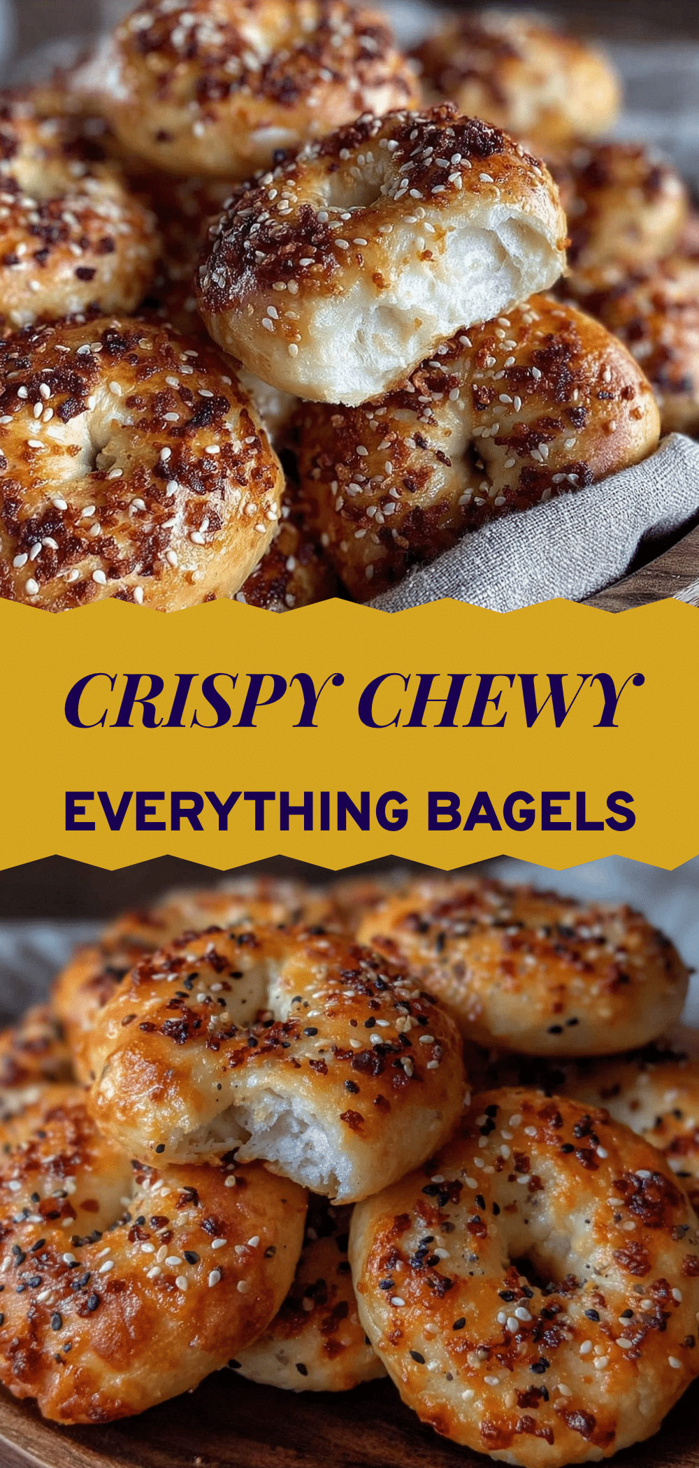 Chewy Everything Bagels with Crisp Crust: Make While It’s at Its Best 5 chewy everything bagel with crisp crust recipe