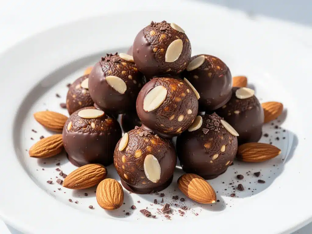 Chocolate Dipped Date Energy Bites: Best No-Bake Healthy Snack 4 Chocolate Dipped Date Energy Bites preparation steps