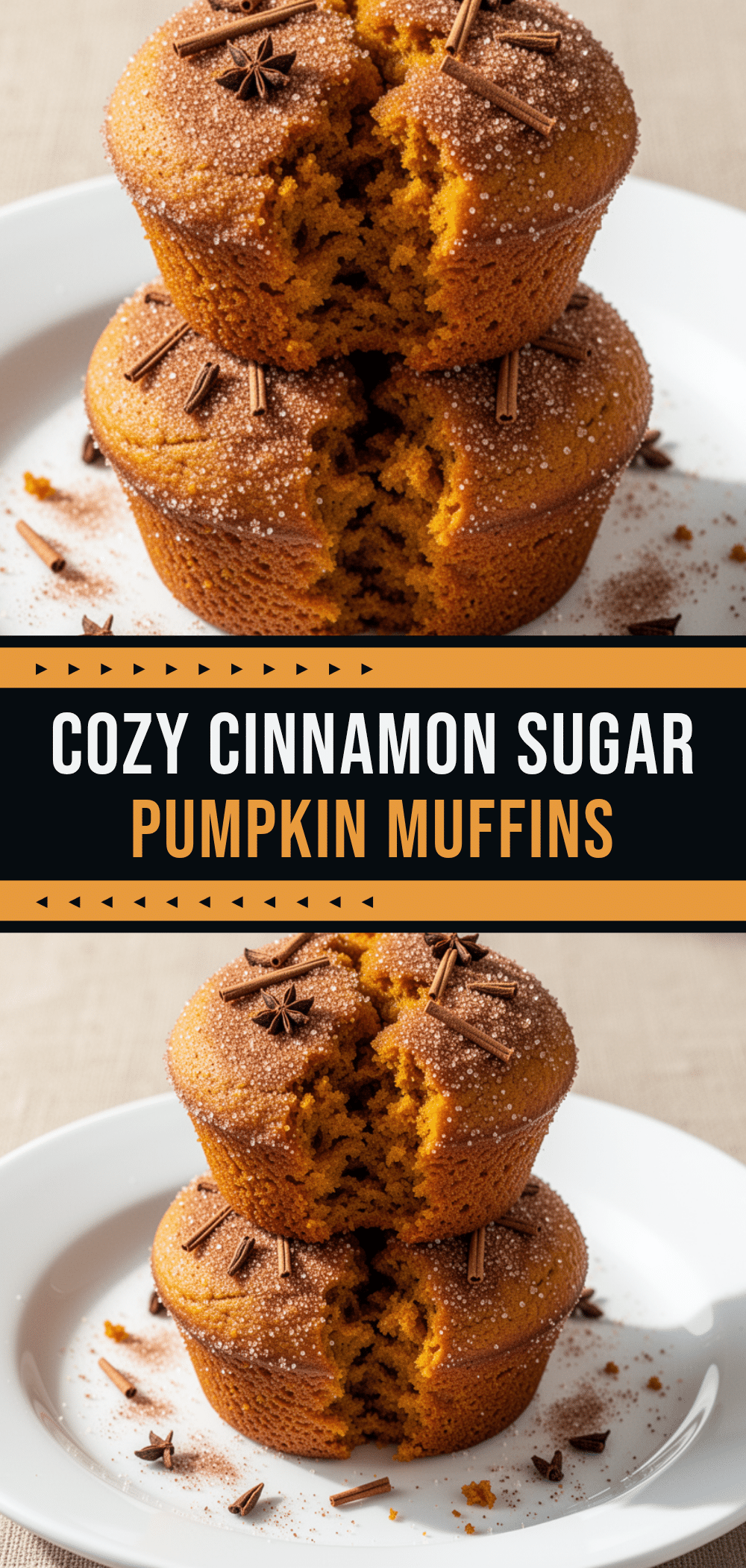 Cinnamon Sugar Pumpkin Donut Muffins: Easy Fall Recipe 5 Cinnamon Sugar Pumpkin Donut Muffins recipe