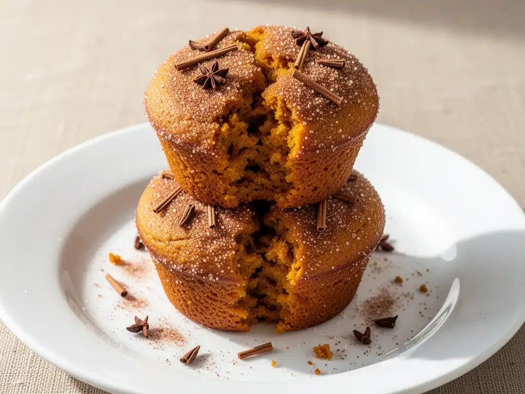 Cinnamon Sugar Pumpkin Donut Muffins - featured image