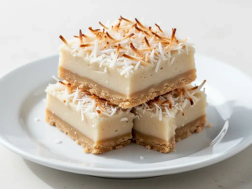Coconut Cream Pie Bars: 15 Min No Bake Dessert 4 coconut cream pie bars preparation steps