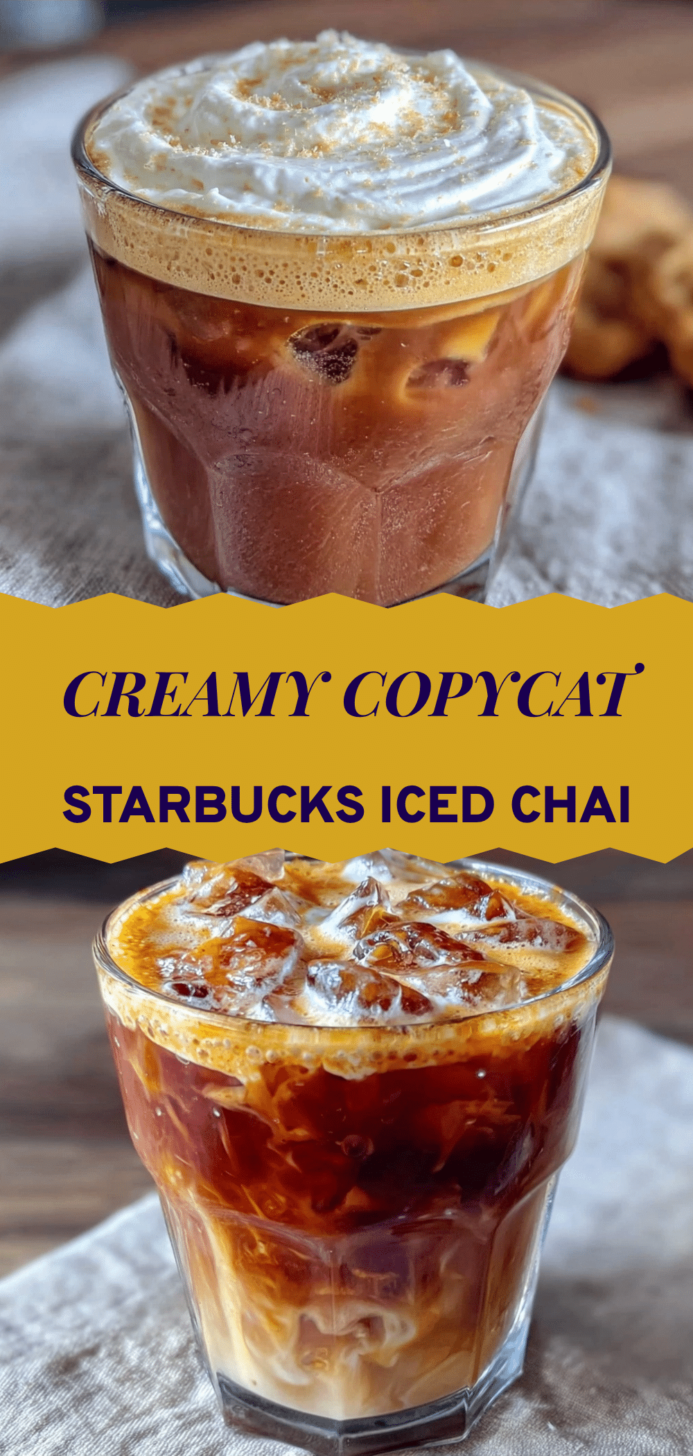 Copycat Starbucks Iced Chai Latte: The 1 Trick for Creaminess 5 Copycat Starbucks Iced Chai Latte recipe
