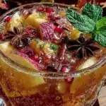 Cozy Fall Caramel Apple Sangria - featured image