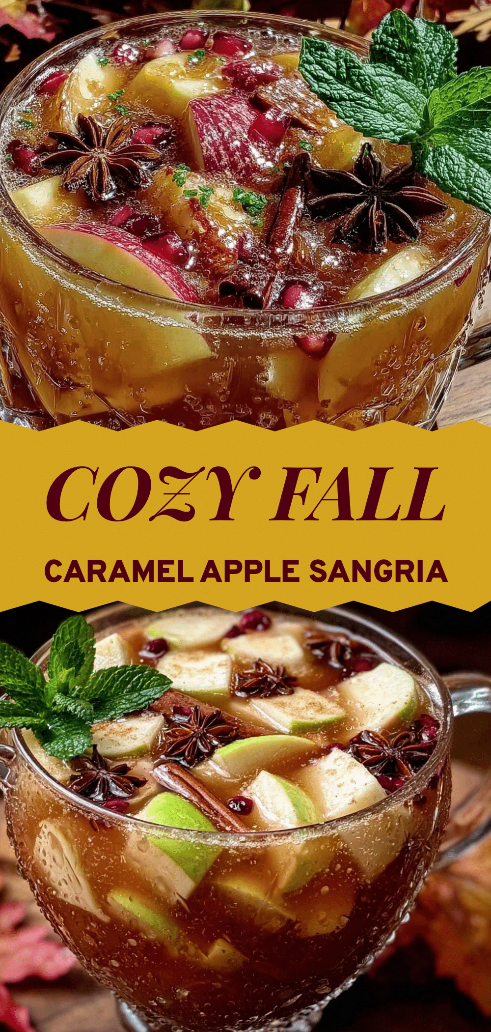 Cozy Fall Caramel Apple Sangria: Easy Outdoor Grill Cocktail 5 Cozy Fall Caramel Apple Sangria recipe