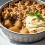 Cozy Spiced Pear Apple Crumble - featured image