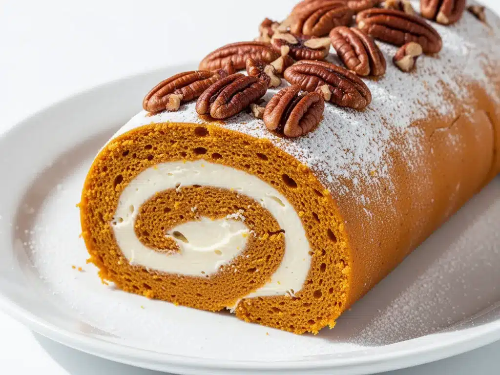 Cream Cheese Pumpkin Roll: 5 Easy Fall Dessert 4 cream cheese pumpkin roll preparation steps