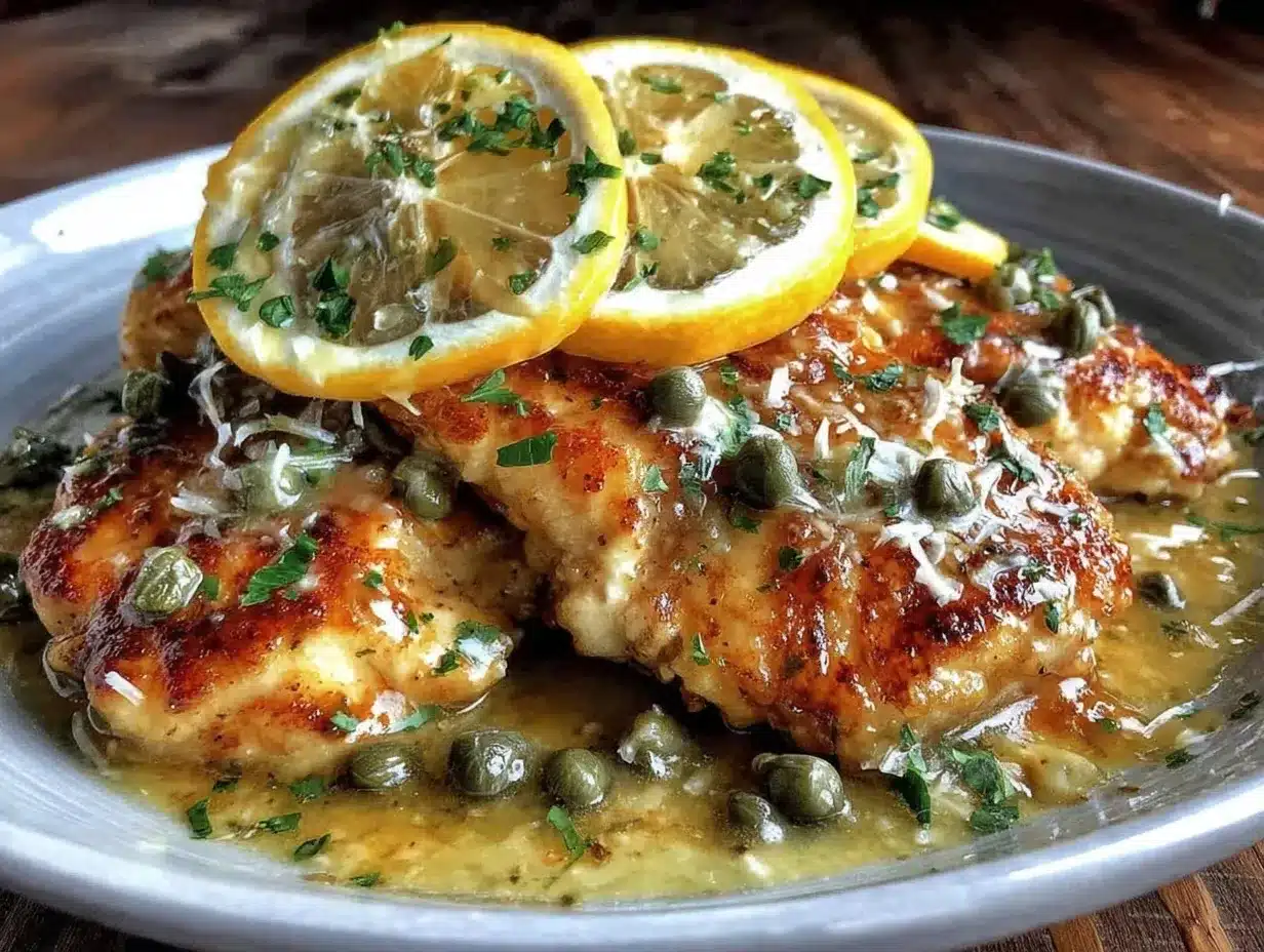 Creamy Lemon Chicken Piccata: Perfect Dinner Party Entree 4 creamy lemon chicken piccata preparation steps