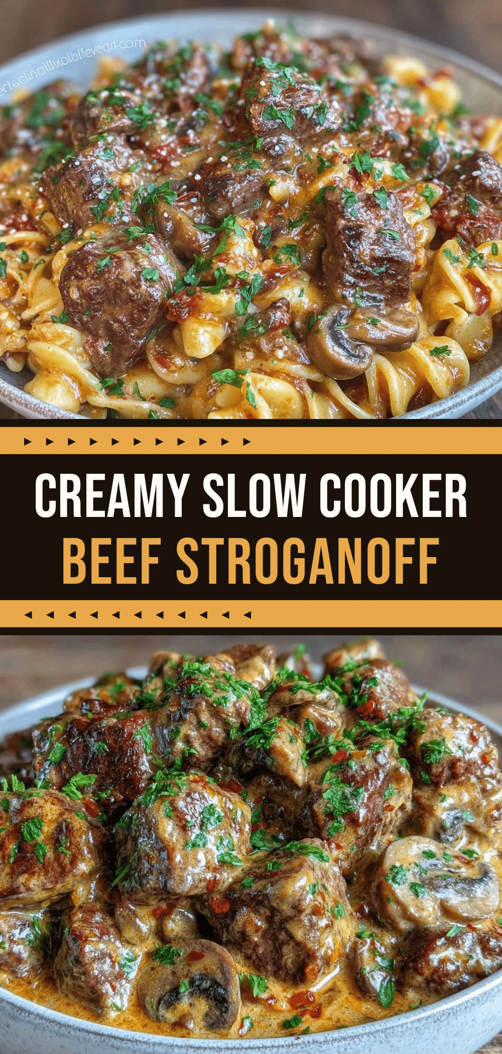 Creamy Slow Cooker Beef Stroganoff: Meal Prep Recipe 5 creamy slow cooker beef stroganoff recipe