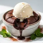 crockpot chocolate lava cake - featured image