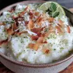 Dairy-Free Coconut Lime Rice Pudding - featured image