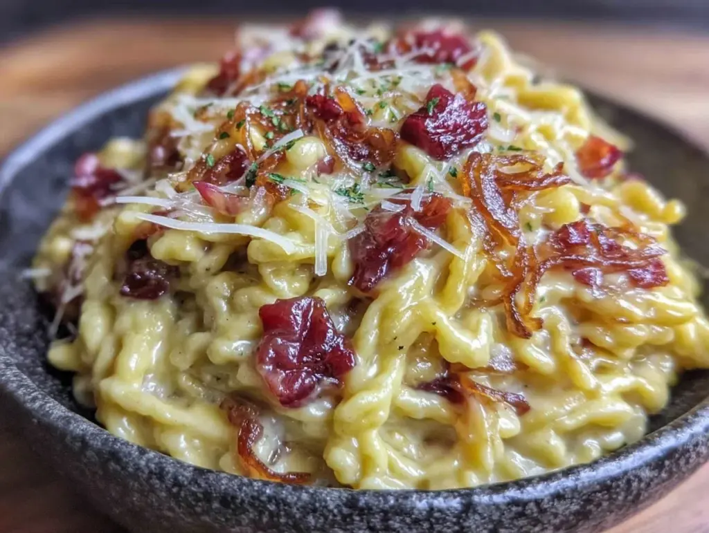 Easy Cheesy Spaetzle - featured image