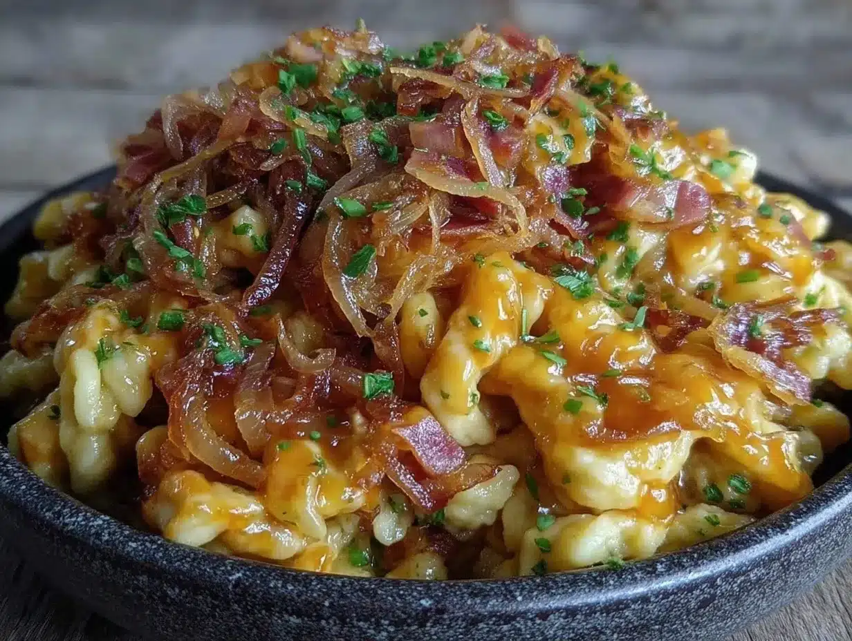 Easy Cheesy Spaetzle: Best 5-Minute Weeknight Dinner 4 Easy Cheesy Spaetzle preparation steps