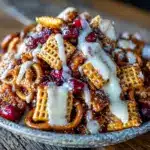 Easy Fall Harvest Chex Mix with White Chocolate - featured image