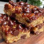 easy no bake granola bars - featured image