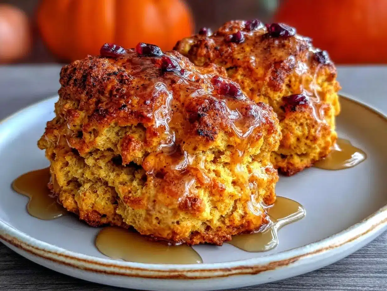 Easy Pumpkin Scones with Maple Glaze: Best Beginner Fall Recipe 4 easy pumpkin scones with maple glaze preparation steps