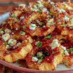 easy roasted delicata squash with hot honey - featured image