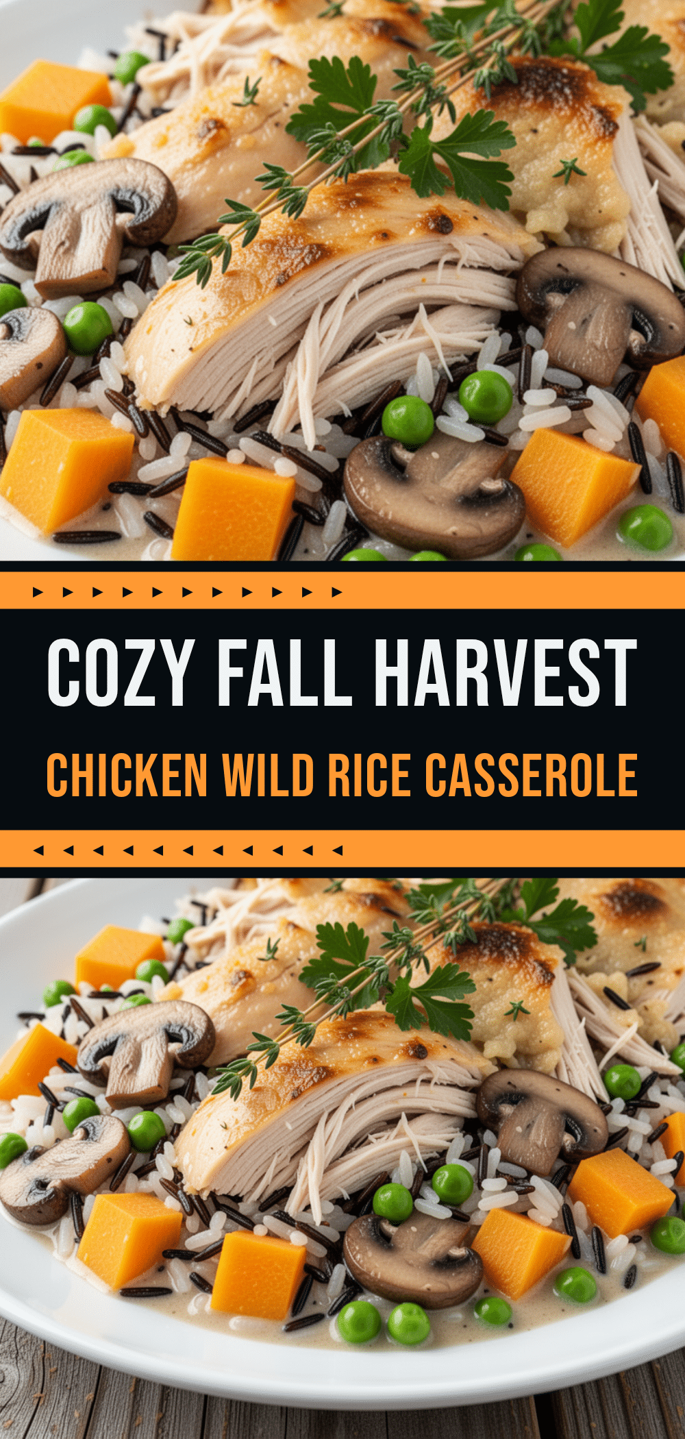 Fall Harvest Chicken Wild Rice Casserole: Best Cozy Dinner 5 Fall Harvest Chicken Wild Rice Casserole recipe