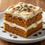 fall harvest pumpkin bars - featured image