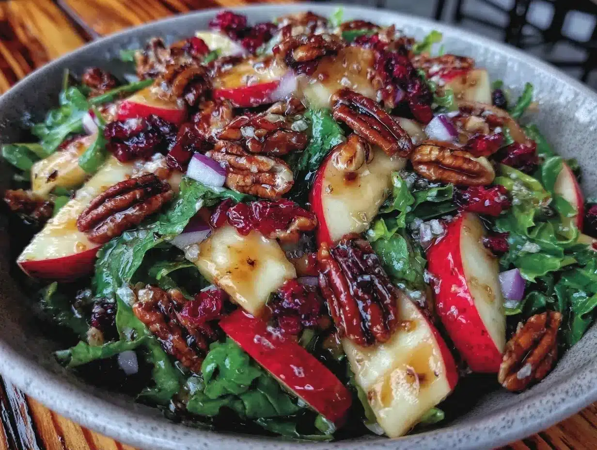 Fall Harvest Salad: Easy Apples & Pecans for Healthy Fuel 4 fall harvest salad preparation steps
