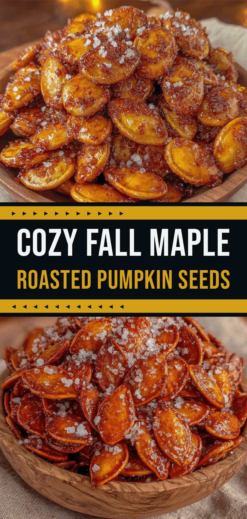 Fall Maple Cinnamon Roasted Pumpkin Seeds: Best Party Snack 5 Fall Maple Cinnamon Roasted Pumpkin Seeds recipe