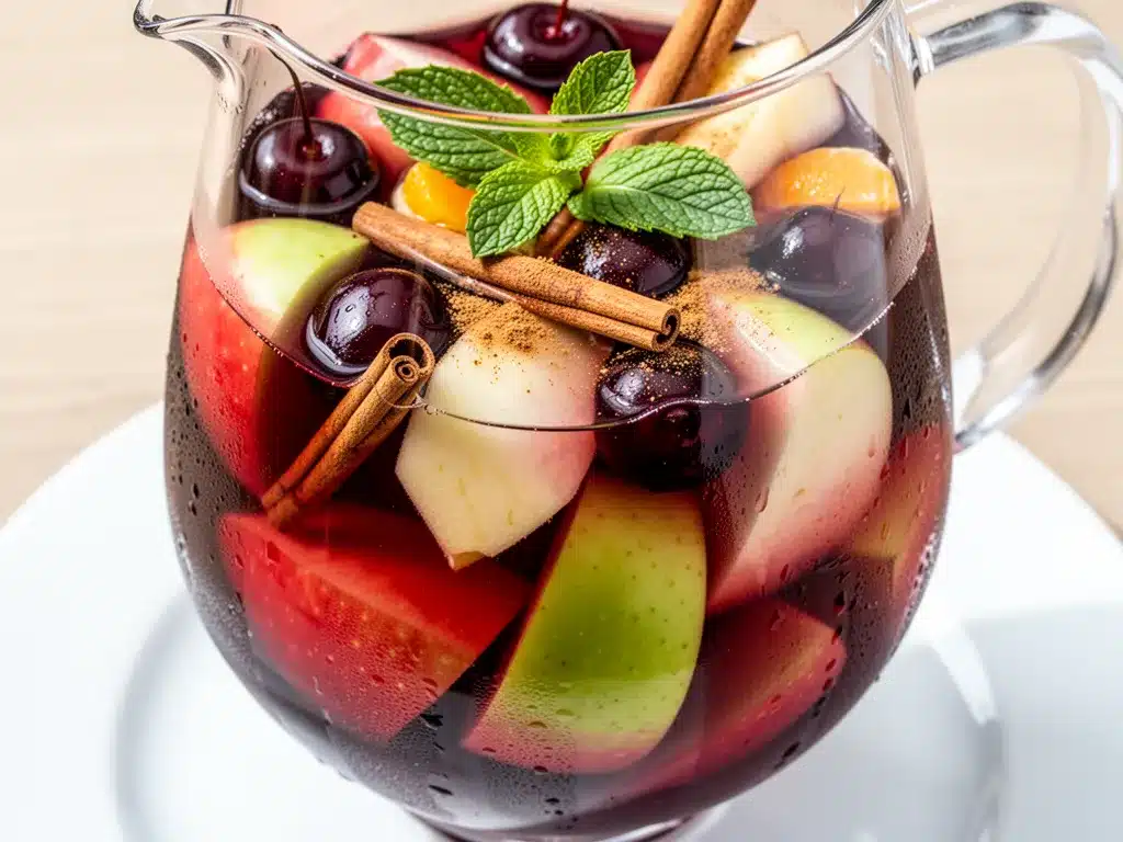 Fall Sangria: 5 Easy Cozy Autumn Drinks 4 fall sangria preparation steps