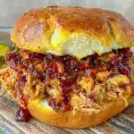 Football Sunday Pulled BBQ Chicken Sandwiches - featured image