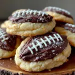 game day football sugar cookies - featured image