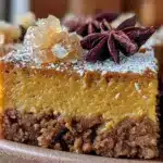 Grandmas Fall Pumpkin Cheesecake Bars - featured image