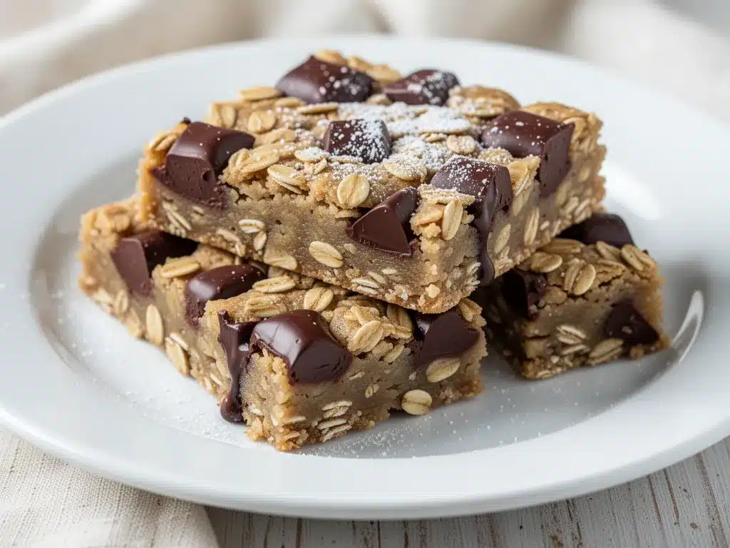 Healthy Banana Oat Bars: Easy Healthy Snack Recipe 4 healthy banana oat bars preparation steps