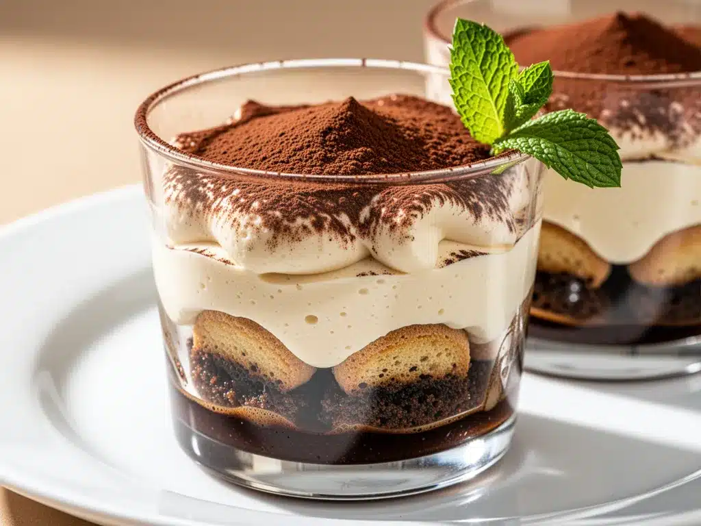 Italian Tiramisu Cups: 5-Min No Bake Dessert 4 Italian Tiramisu Cups preparation steps