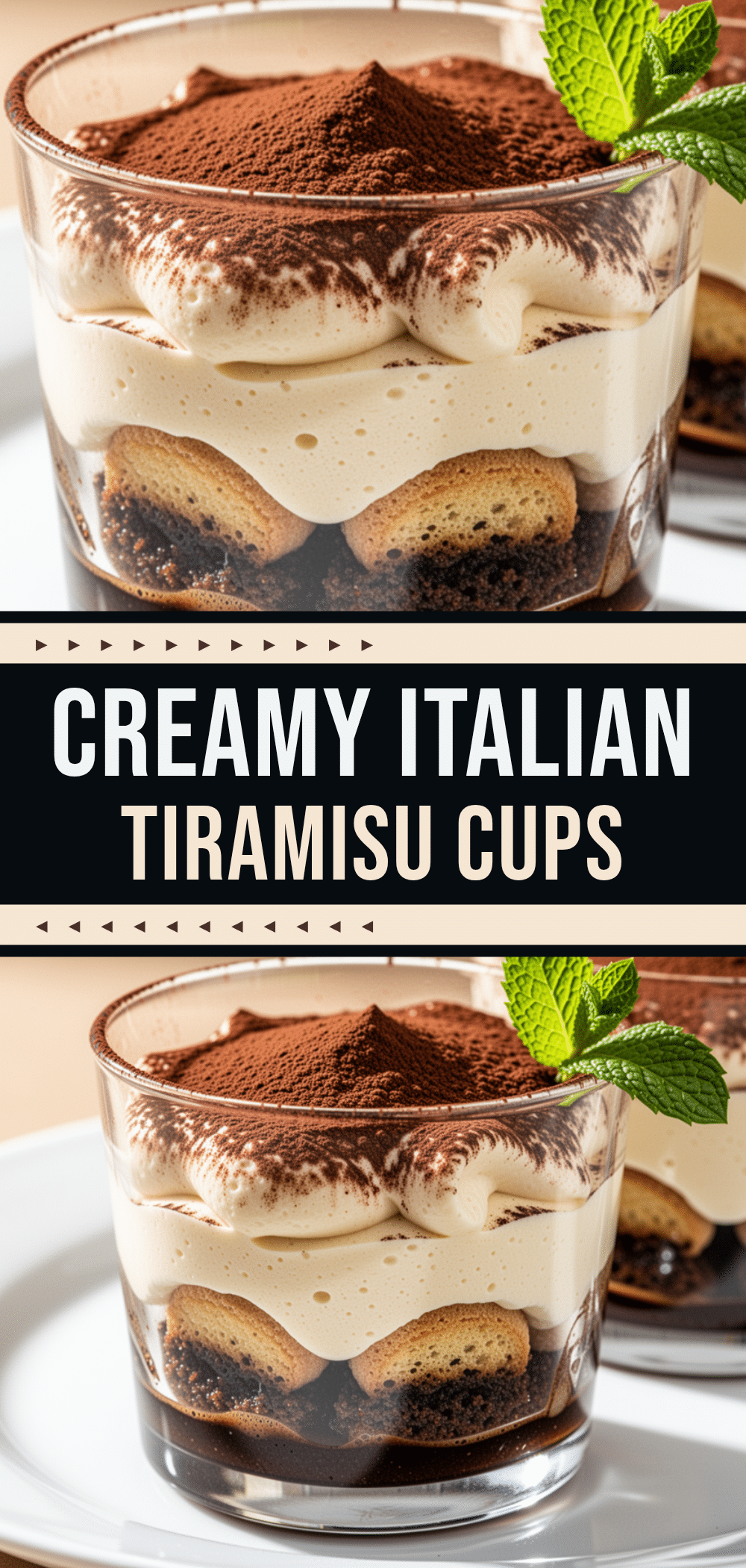Italian Tiramisu Cups: 5-Min No Bake Dessert 5 Italian Tiramisu Cups recipe
