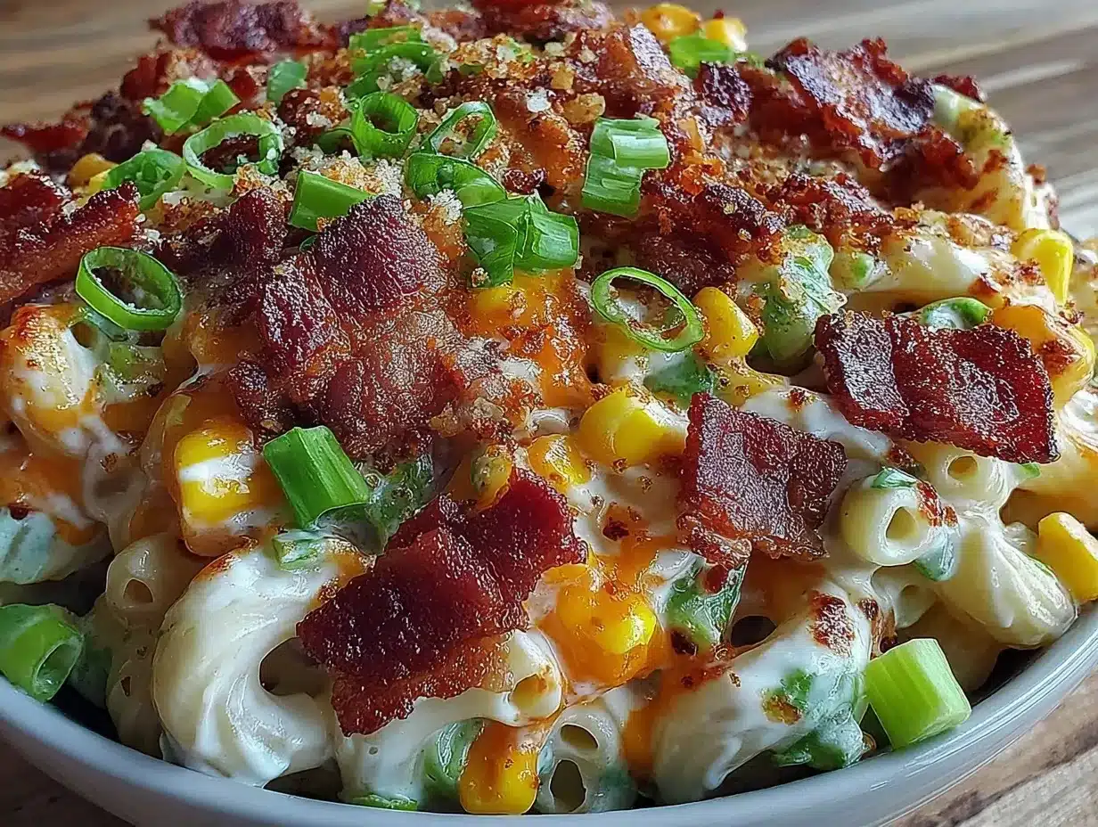 Labor Day Creamy Bacon Ranch Pasta Salad: Easy 10-Minute GF Side 4 Labor Day Creamy Bacon Ranch Pasta Salad preparation steps