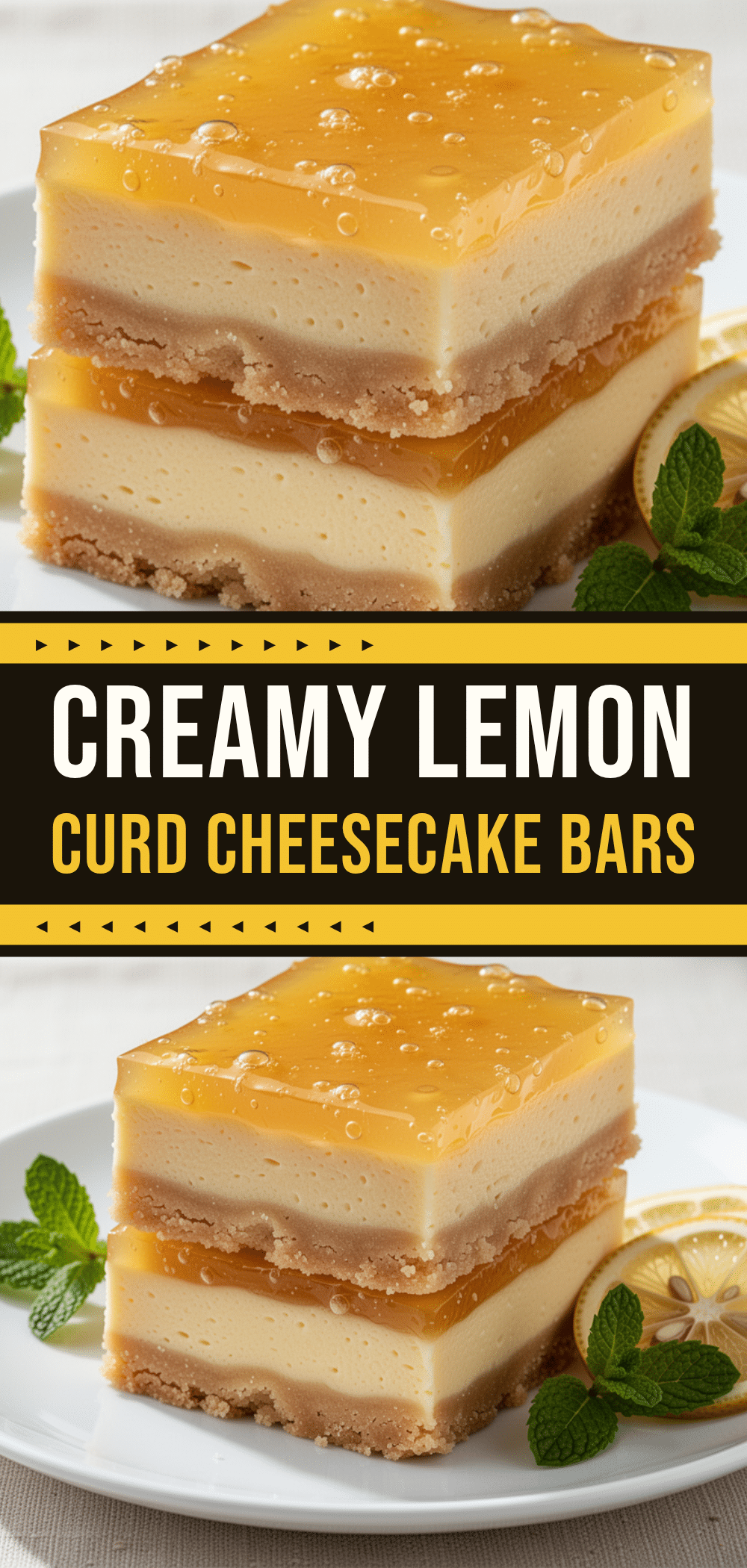 Lemon Curd Cheesecake Bars: Easy Make Ahead Dessert 5 Lemon Curd Cheesecake Bars recipe