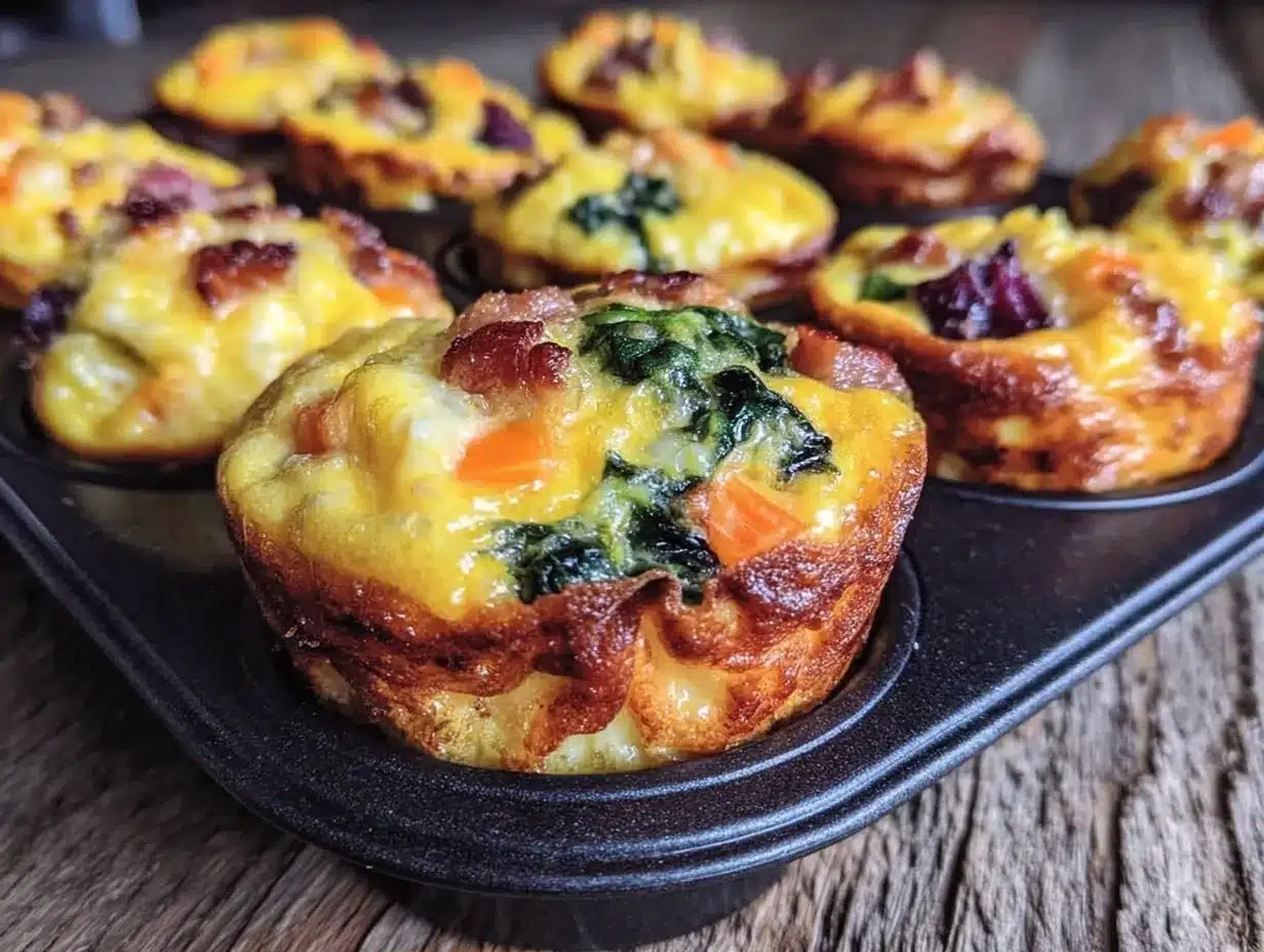 Make-Ahead Mini Egg Muffin Cups: 10-Min Breakfast 4 Make-Ahead Mini Egg Muffin Cups preparation steps