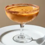 maple pumpkin spice martini - featured image